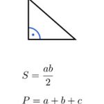Diện tích và chu vi của tam giác vuông
